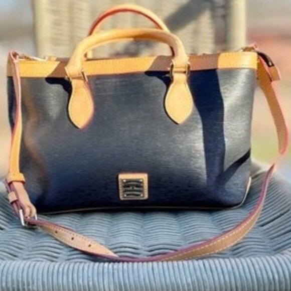 Dooney & Bourke - Saffiano Leather "Kimberly" Handbag - Picture 2 of 7